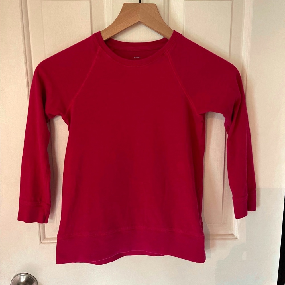 Girls Size 6-7 Primary Raspberry Colored Tunic